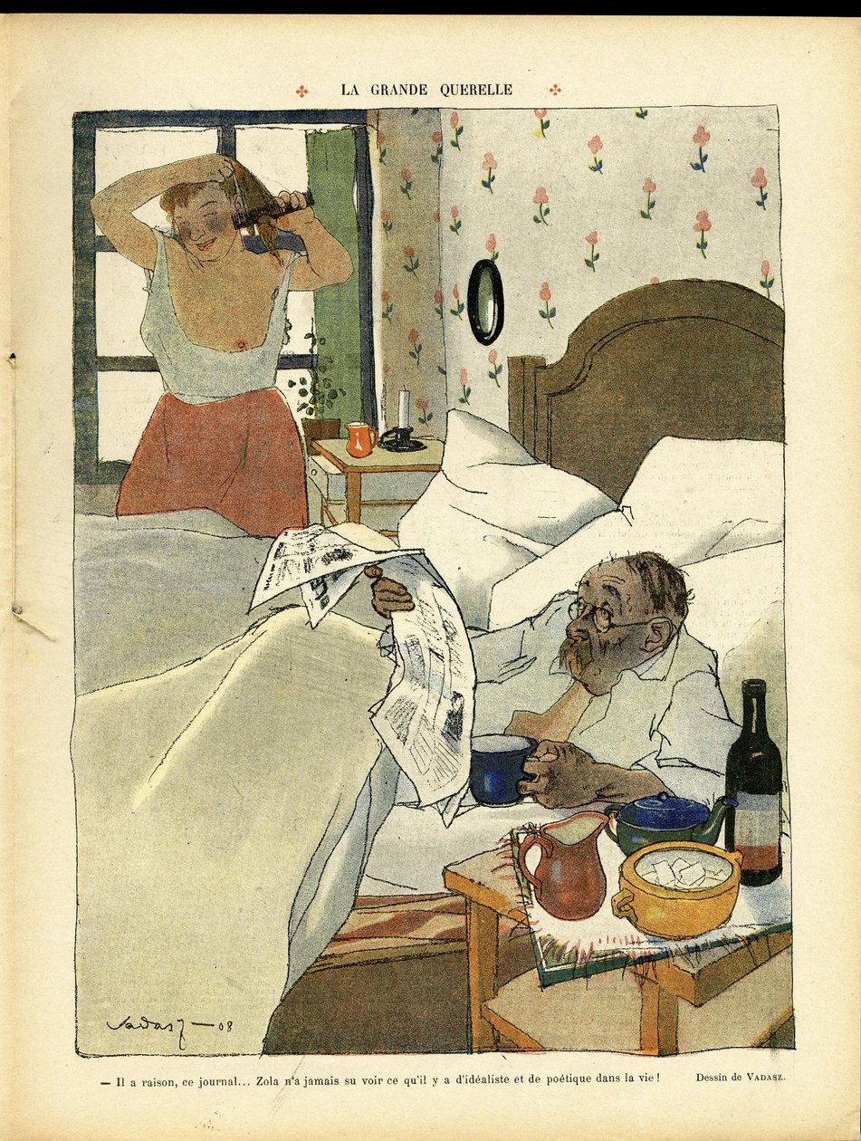 Ilustrace Miklos Vadasz (1884-1927) v Readingu od Miklós Vadász