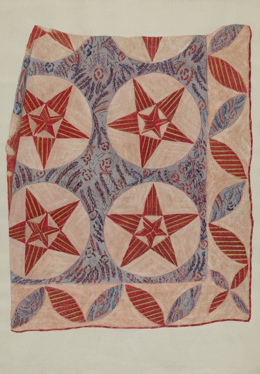 Nášivka Quilt od Mildred E. Bent