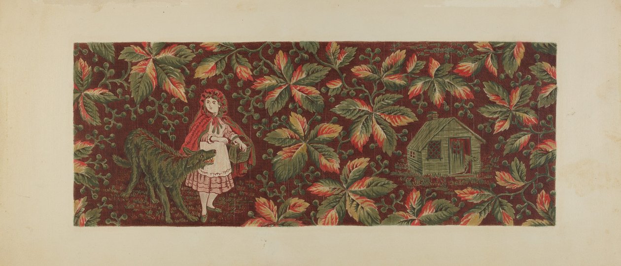 Tištěný textil, c. 1940. od Mildred Ford