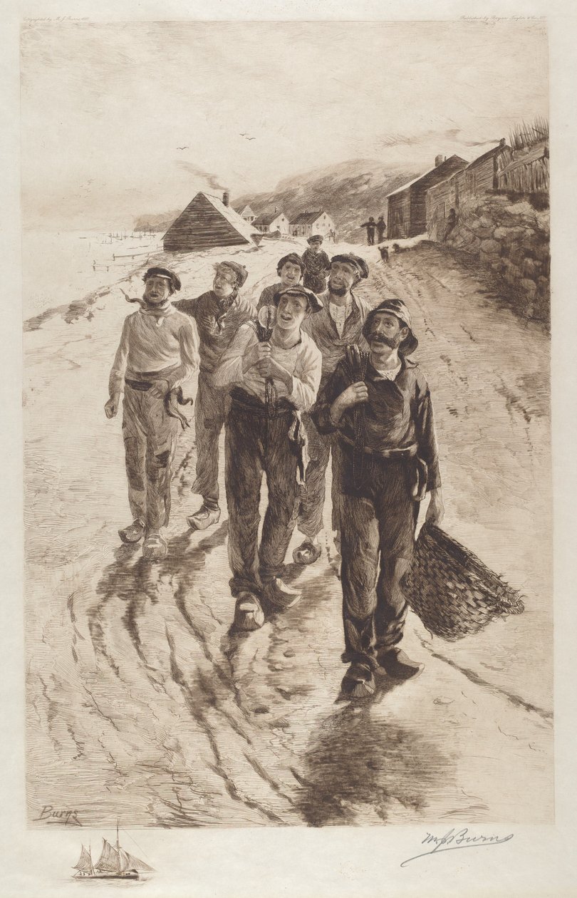 Rybářská píseň od Milton James Burns
