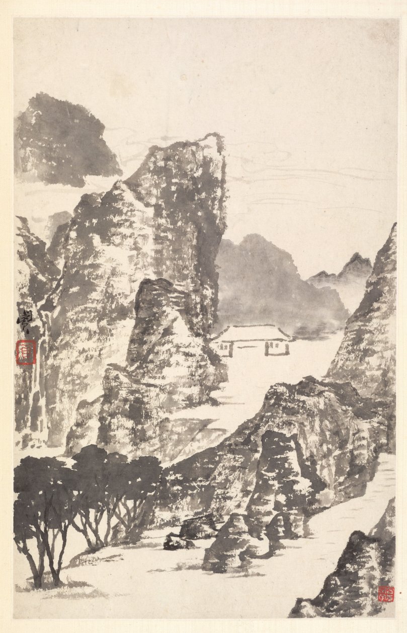 Krajina po Mi Fu, 1788. od Min Zhen