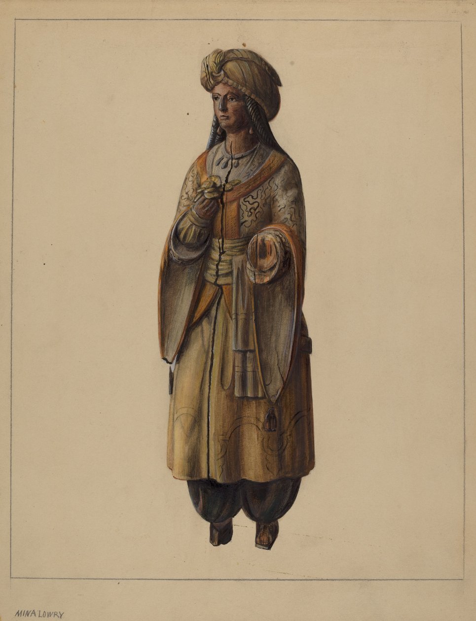 Figurka obchodu s doutníky, c. 1937. od Mina Lowry
