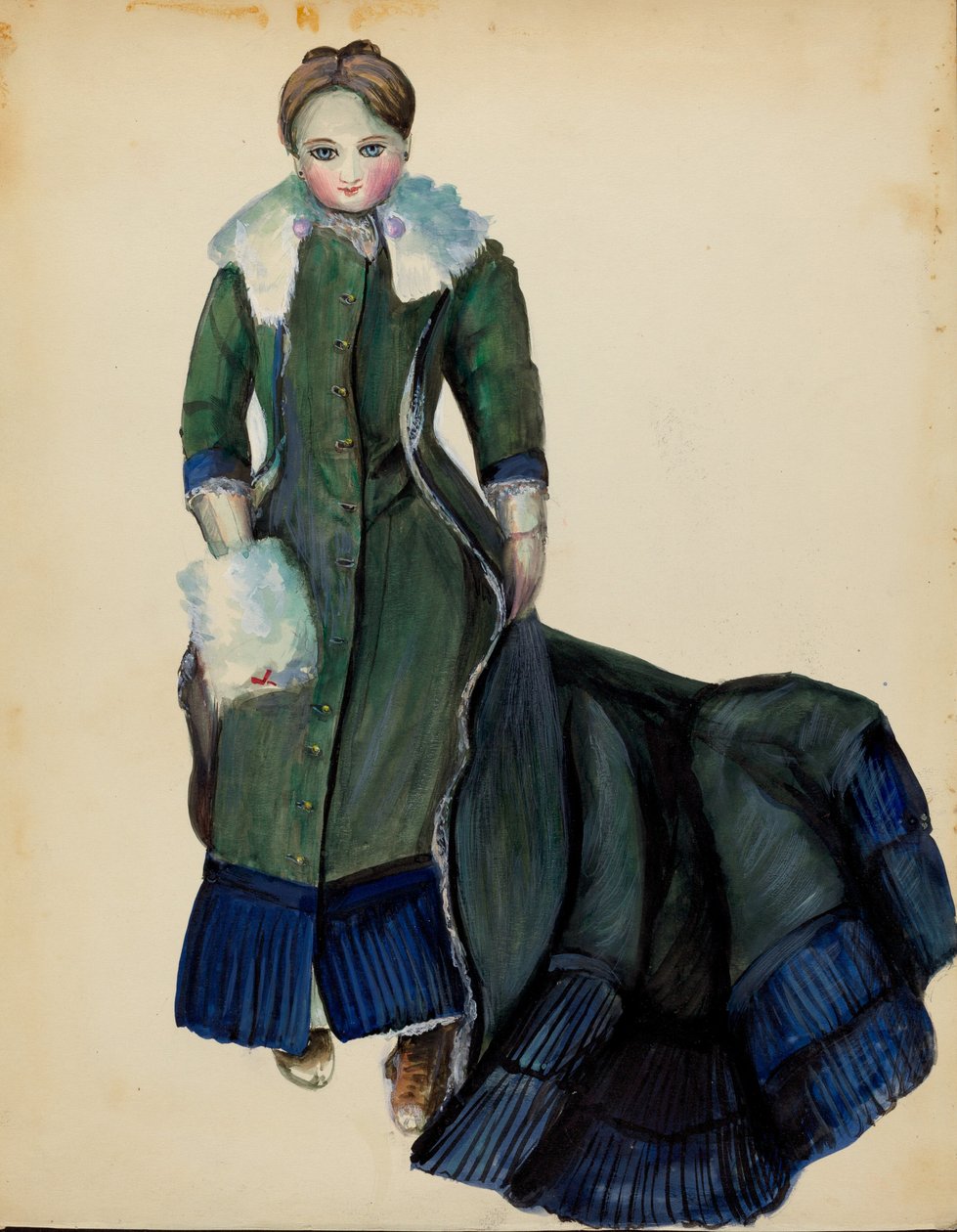 Panenka, c. 1936. od Mina Lowry