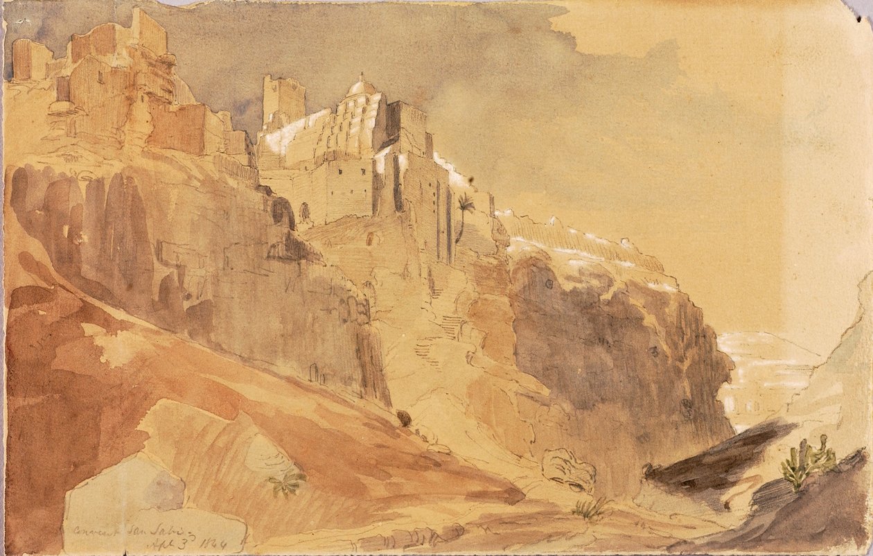 Klášter San Sabi od Miner Kilbourne Kellogg