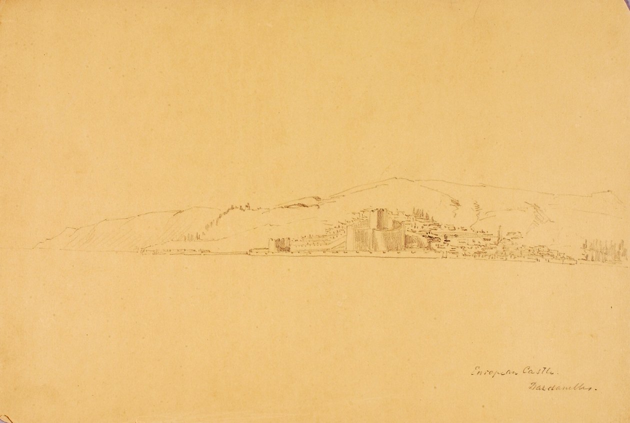 Evropský hrad, Dardanely od Miner Kilbourne Kellogg