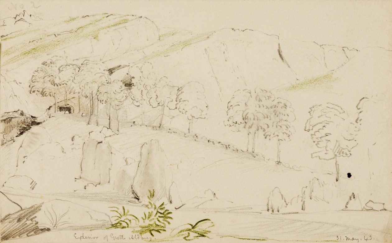 Exteriér Grotto, Aldberg od Miner Kilbourne Kellogg
