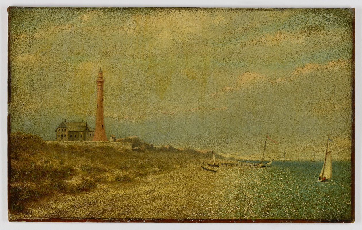 Maják na ostrově Fire Island od Miner Kilbourne Kellogg