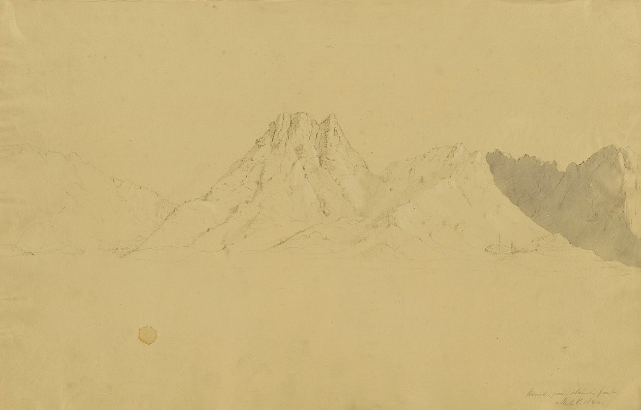 Horeb, Egypt od Miner Kilbourne Kellogg