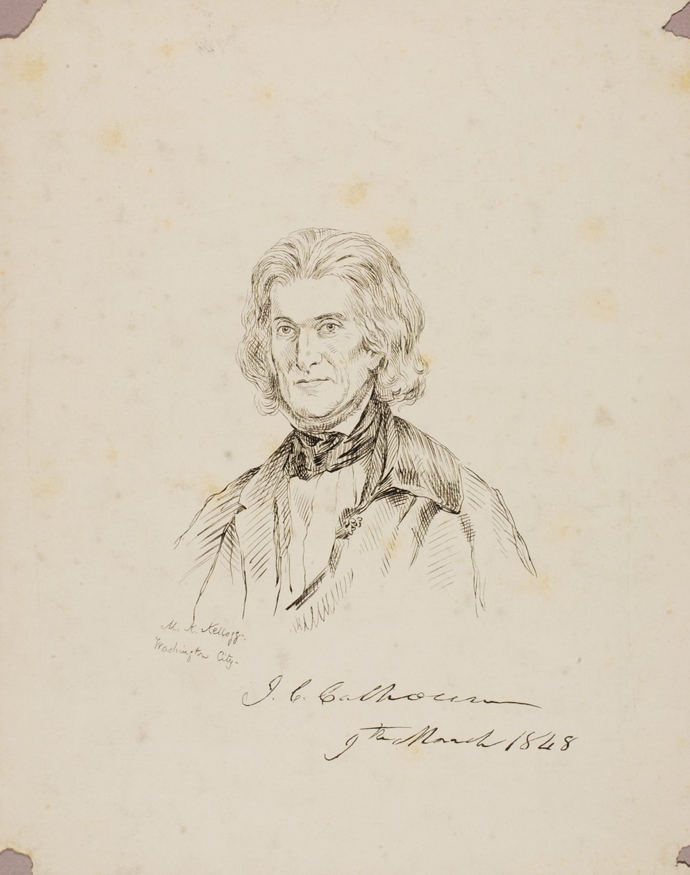 J. C. Calhoun od Miner Kilbourne Kellogg
