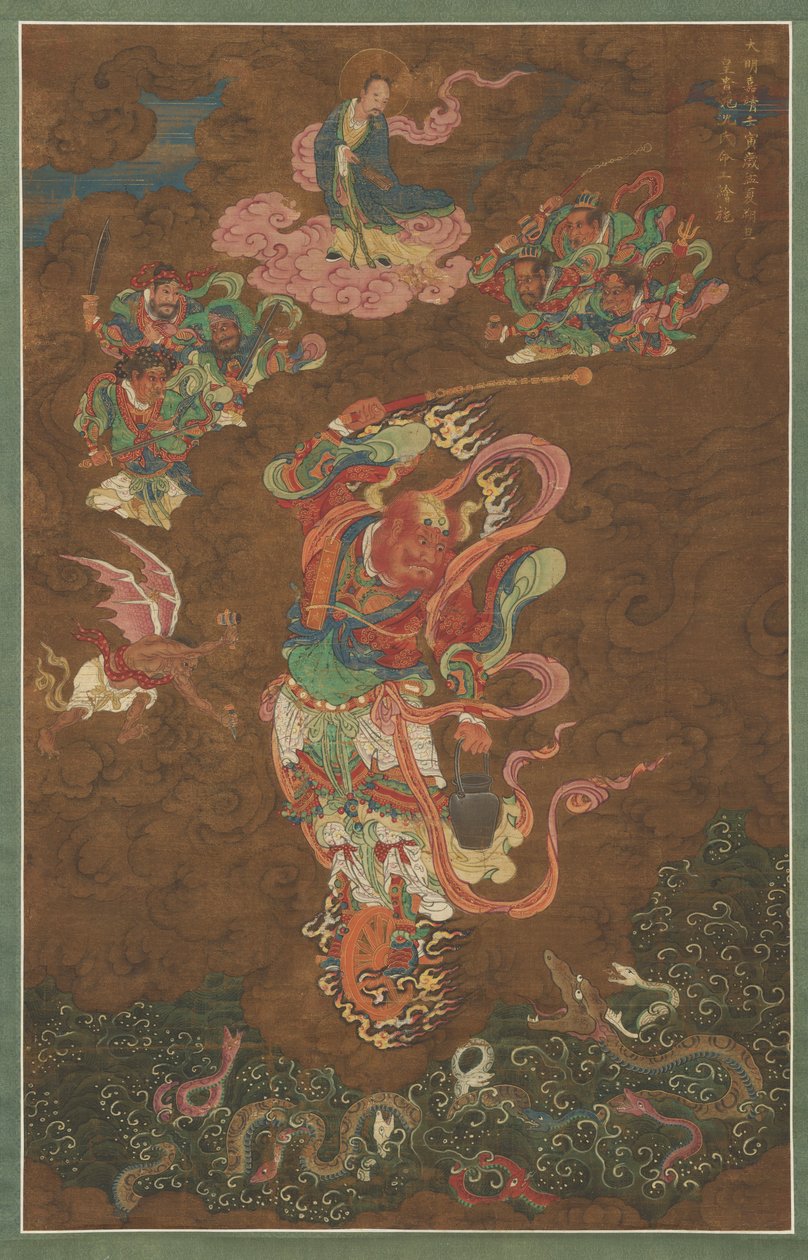 Maršál Wang, 1542 od Ming Dynasty Chinese School