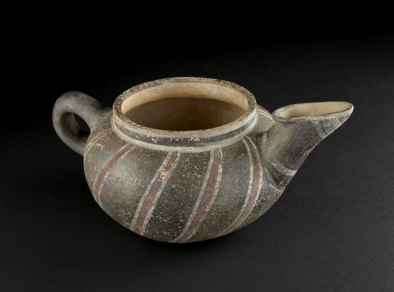 Vytryskovaná váza, Knossos, Kréta, cca 1500 př. n. l. (malovaná kamenina) od Minoan