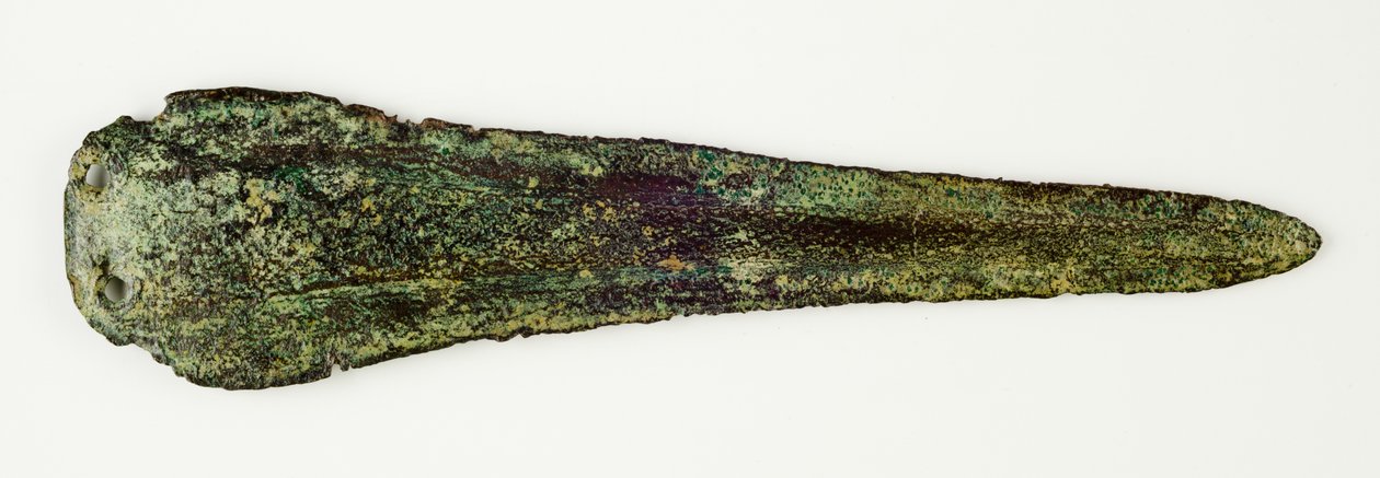 Čepel dýky, 2000-1400 BCE (litý bronz) od Minoan