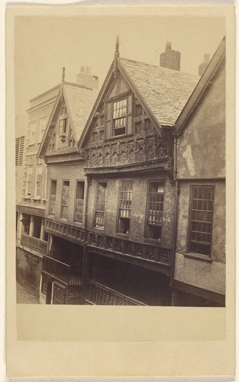 Chester. [pohled na budovy] od Minshull and Hughes