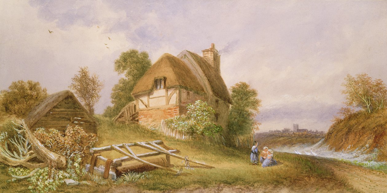 Poblíž Christchurch, Hampshire, 1874 od Miss Lorimer