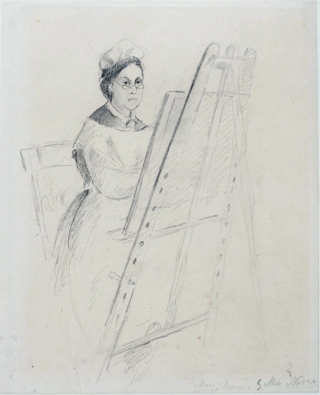 Portrét Mary Jane Hancock od Miss Noble