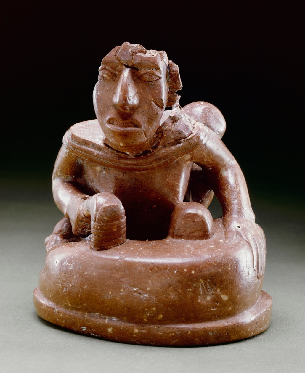 Větší číslo, 1000-1250 (bauxit) od Mississippian culture