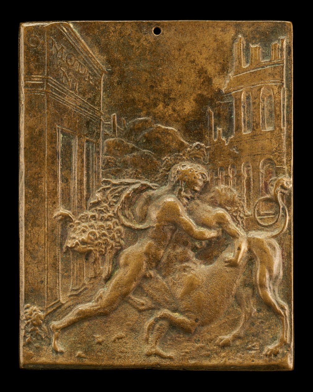 Hercules a Kentaur, 1507 nebo dříve. od Moderno