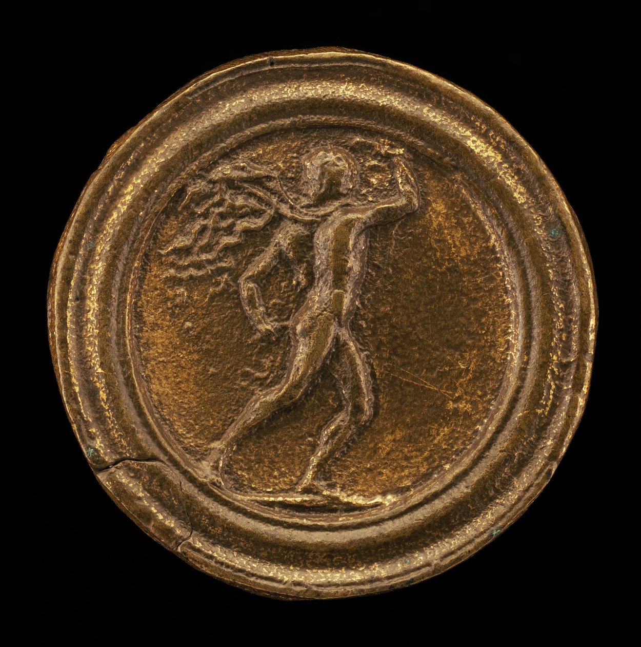 Běžící Hercules, střední nebo pozdní 1490. od Moderno