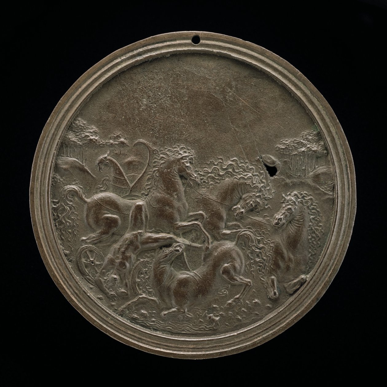 Smrt Hippolyta, nebo Pád Phaeton, konec 15. - začátek 16. století. od Moderno