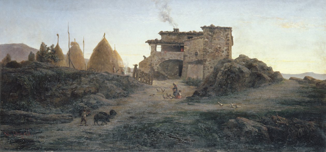 Venkovská oblast, 1906 od Modest Urgell
