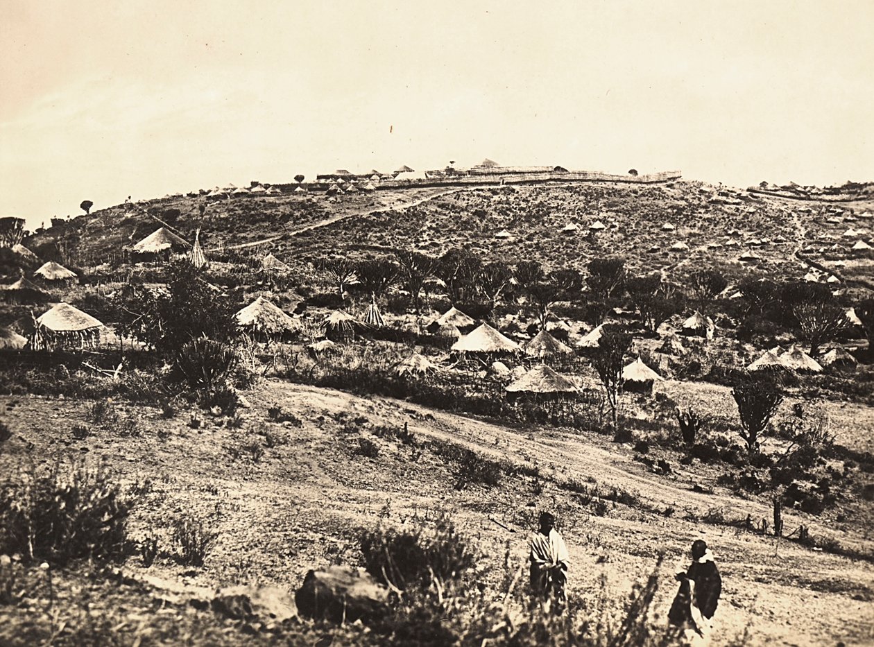 „Budování říše“ ve fašistickém věku: Habešská země, 09.05.1936 (černobílá fotografie) od Modestino Baldinetti