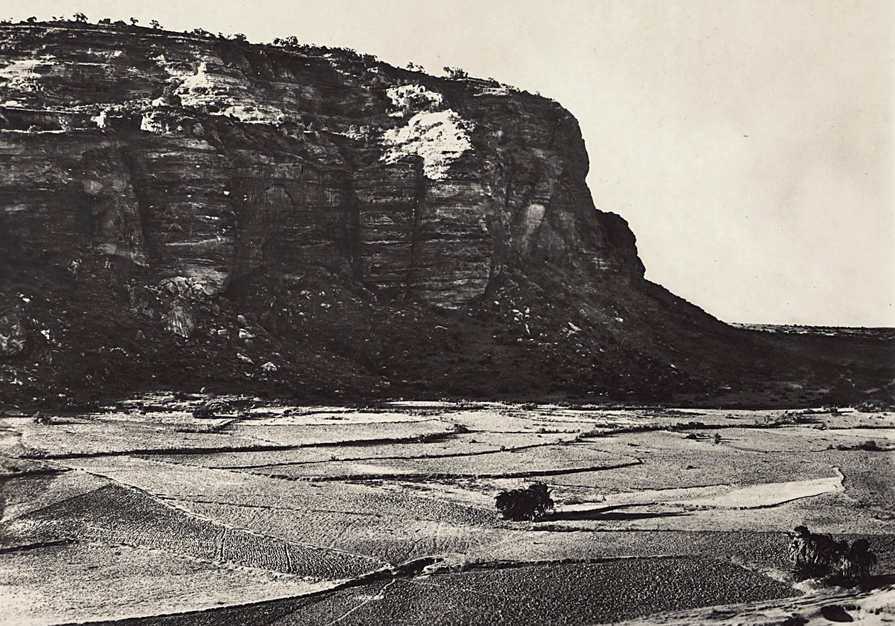 „Budování říše“ ve fašistickém věku: Amba Alagi, 9.5.1936 (černobílá fotografie) od Modestino Baldinetti
