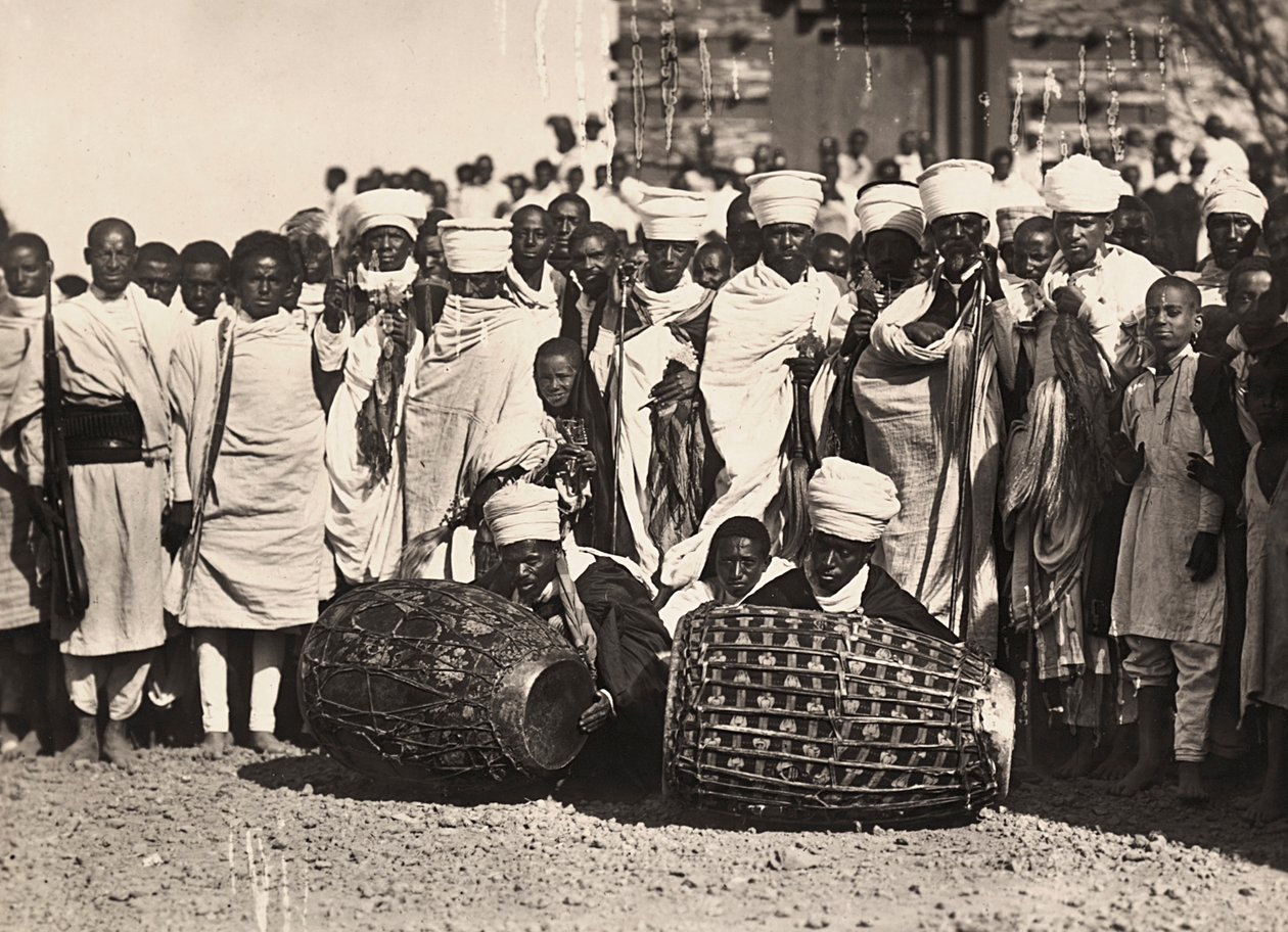 ‚Building an Empire‘ ve fašistickém věku: festival Mascal, 09.05.1936 (čb foto) od Modestino Baldinetti