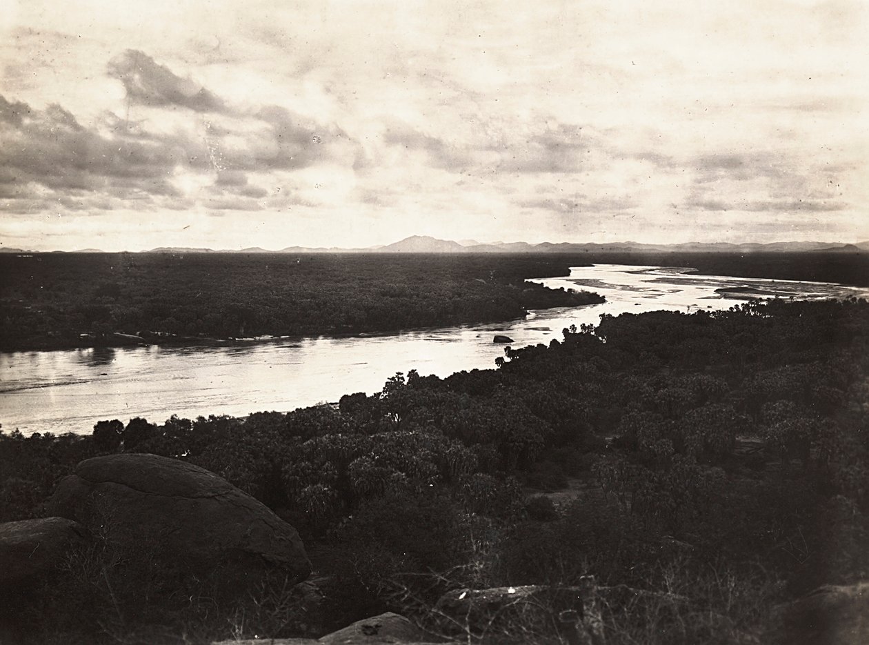 „Budování říše“ ve fašistickém věku: cesta z Gascu do Tessenei, 09.05.1936 (černobílá fotografie) od Modestino Baldinetti