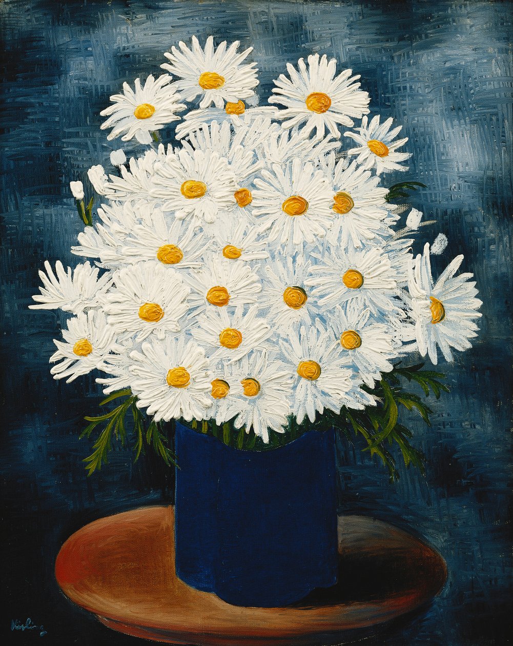Kytice sedmikrásek; Bouquet de Marguerites od Moise Kisling