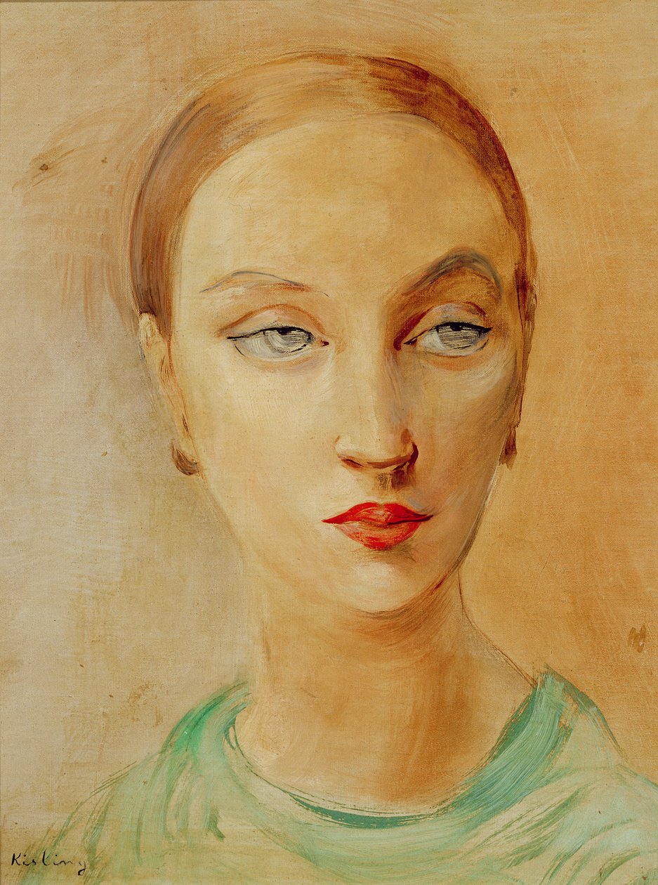 Hlava ženy od Moise Kisling