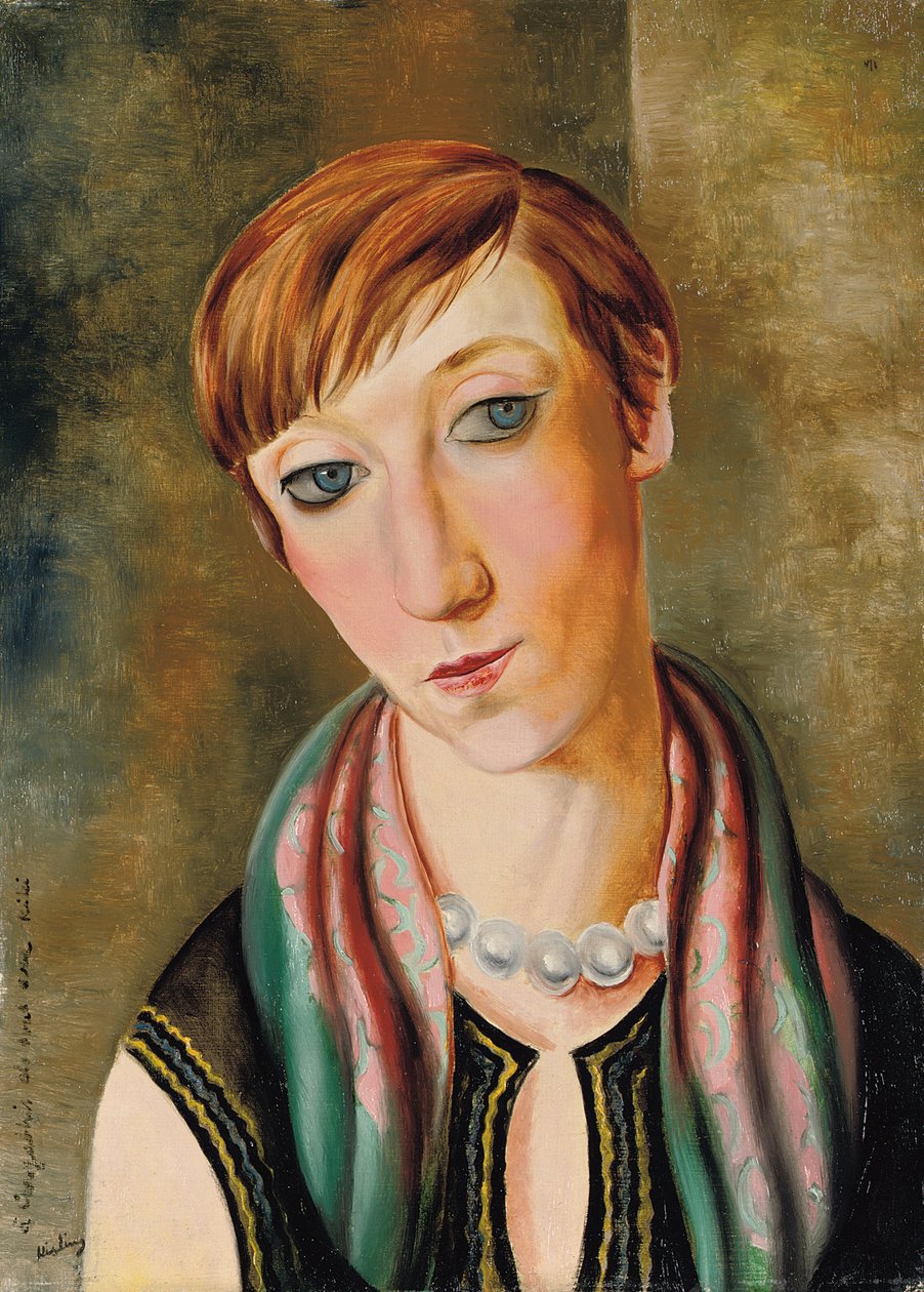 Portrét paní Renee Kislingové od Moise Kisling