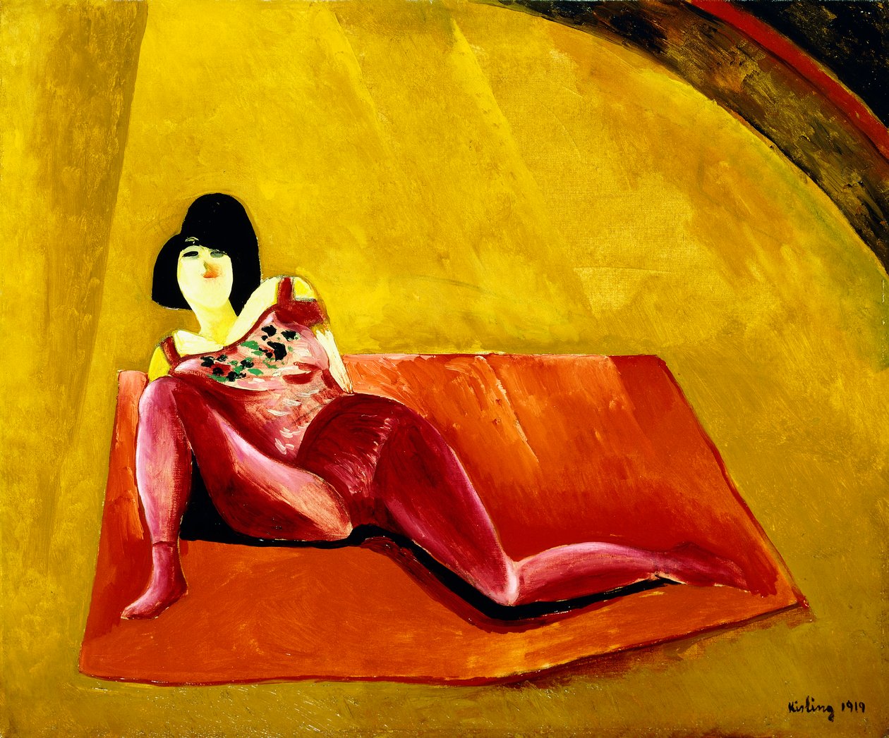 Akrobat od Moise Kisling