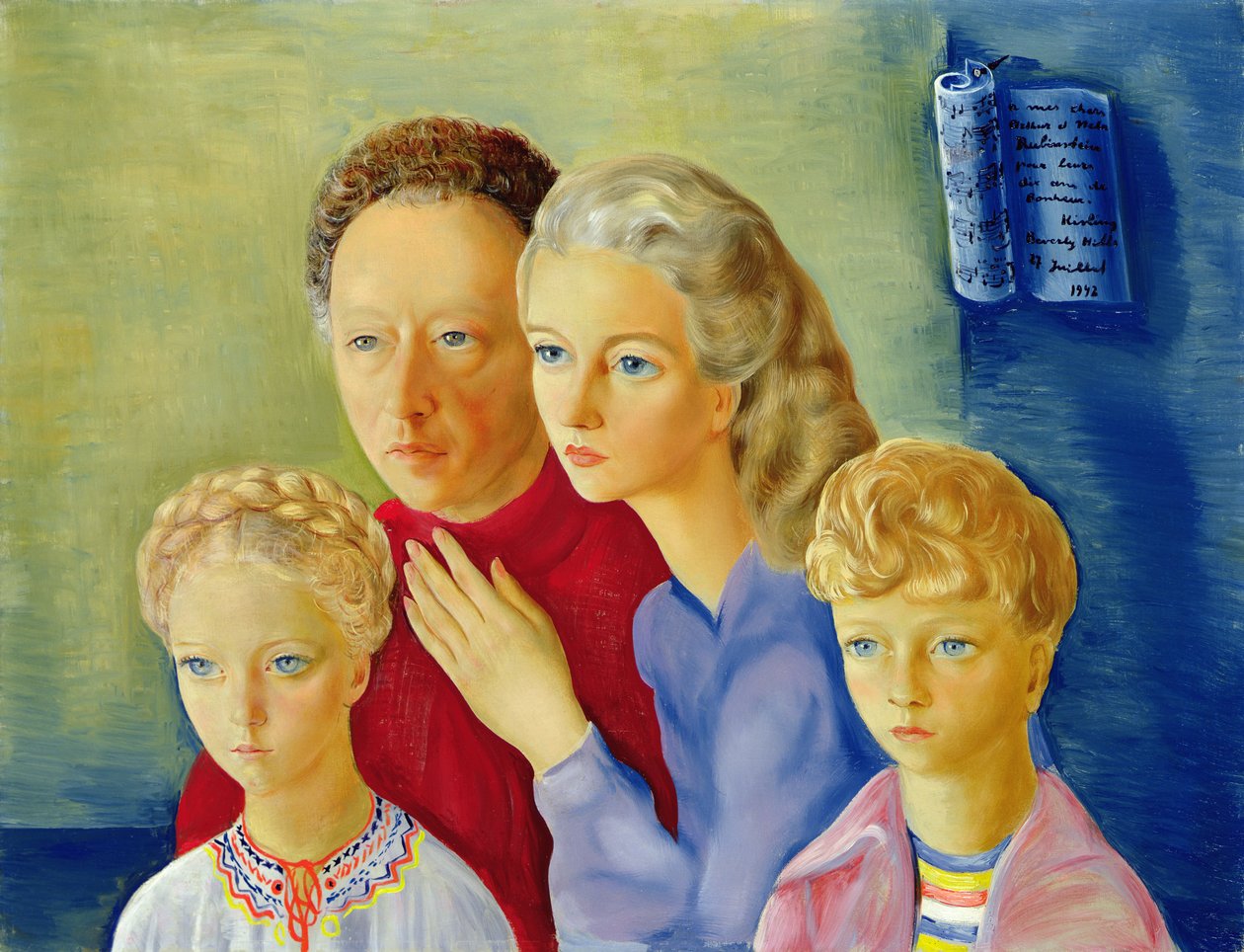 Rodina Rubinsteinových od Moise Kisling
