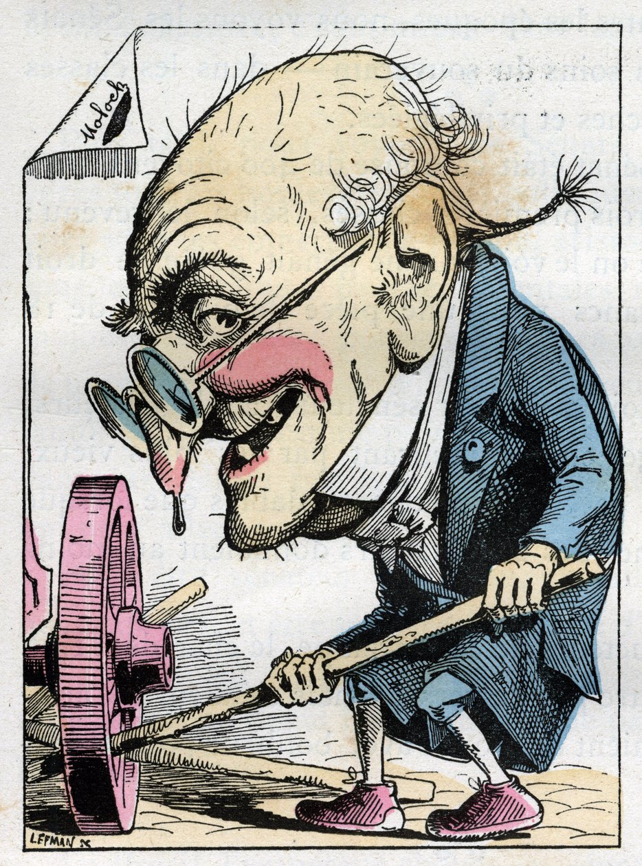 Alegorie francouzského senátu v 19. století od Moloch