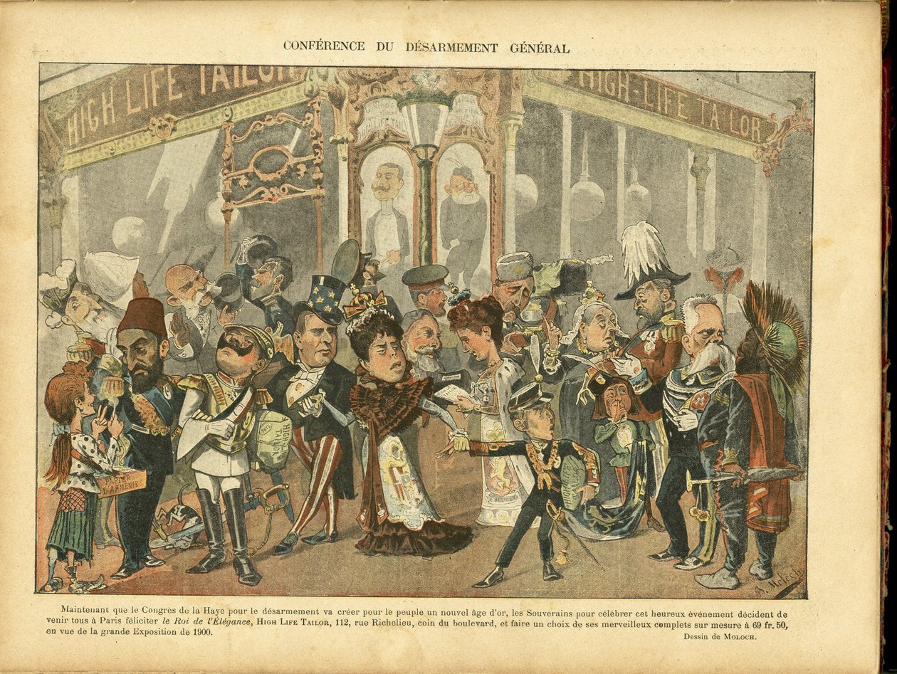 Ilustrace Molocha (1849-1909) v Le Rire od Moloch
