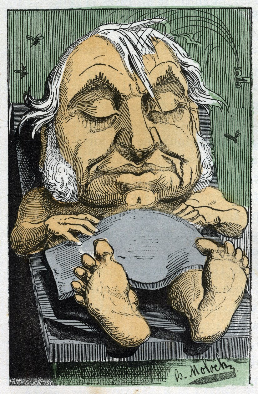 Portrét Eugena Rouhera (1814-1884), francouzského politika od Moloch