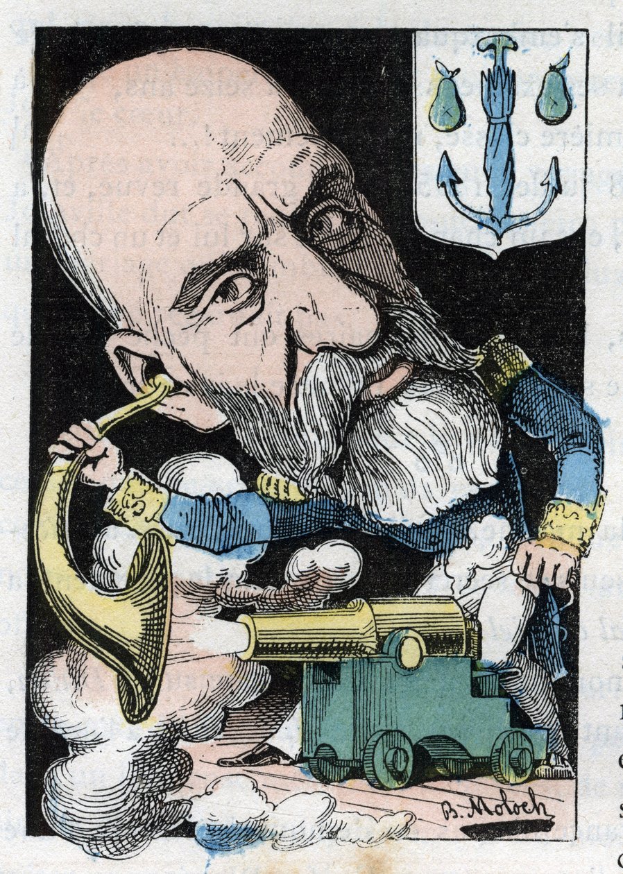 Portrét Francois Ferdinand Philippe, princ z Joinville (1818-1900) od Moloch