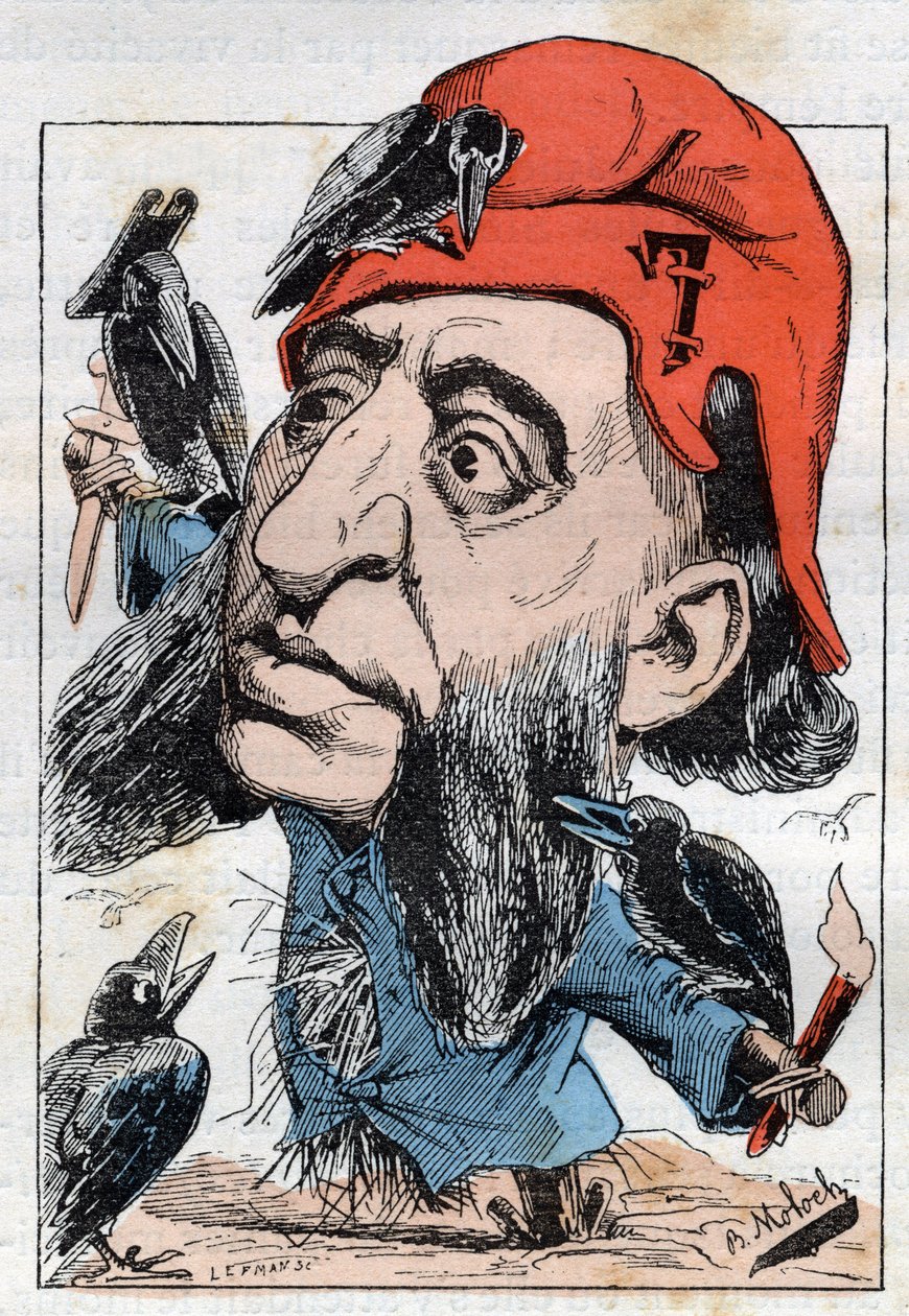 Portrét Julese Ferryho (1832-1893), francouzského politika od Moloch