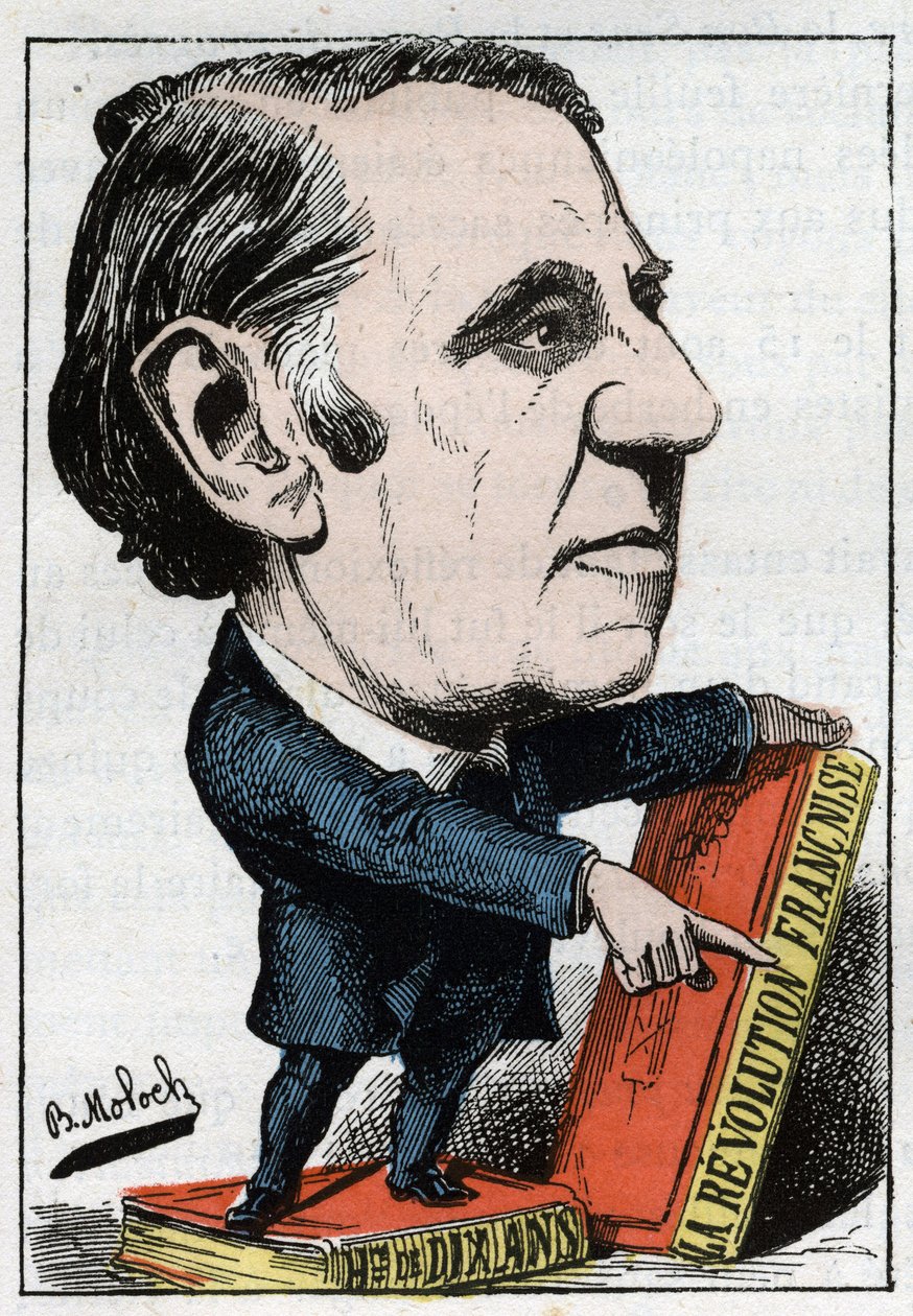 Portrét Louise Blanca (1811 - 1882), francouzského politika a historika od Moloch