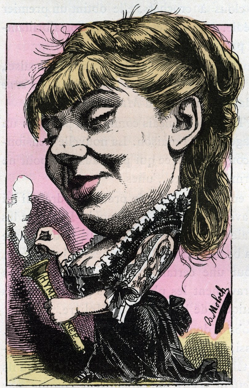 Portrét Sophie Croizette (1847-1901), společnost Comedie-Francaise od Moloch