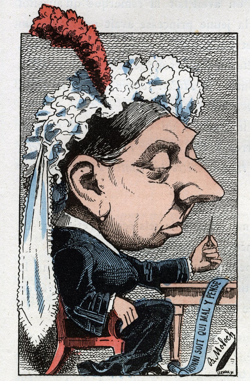 Portrét Victorie Iere, anglické královny (1819-1901) od Moloch