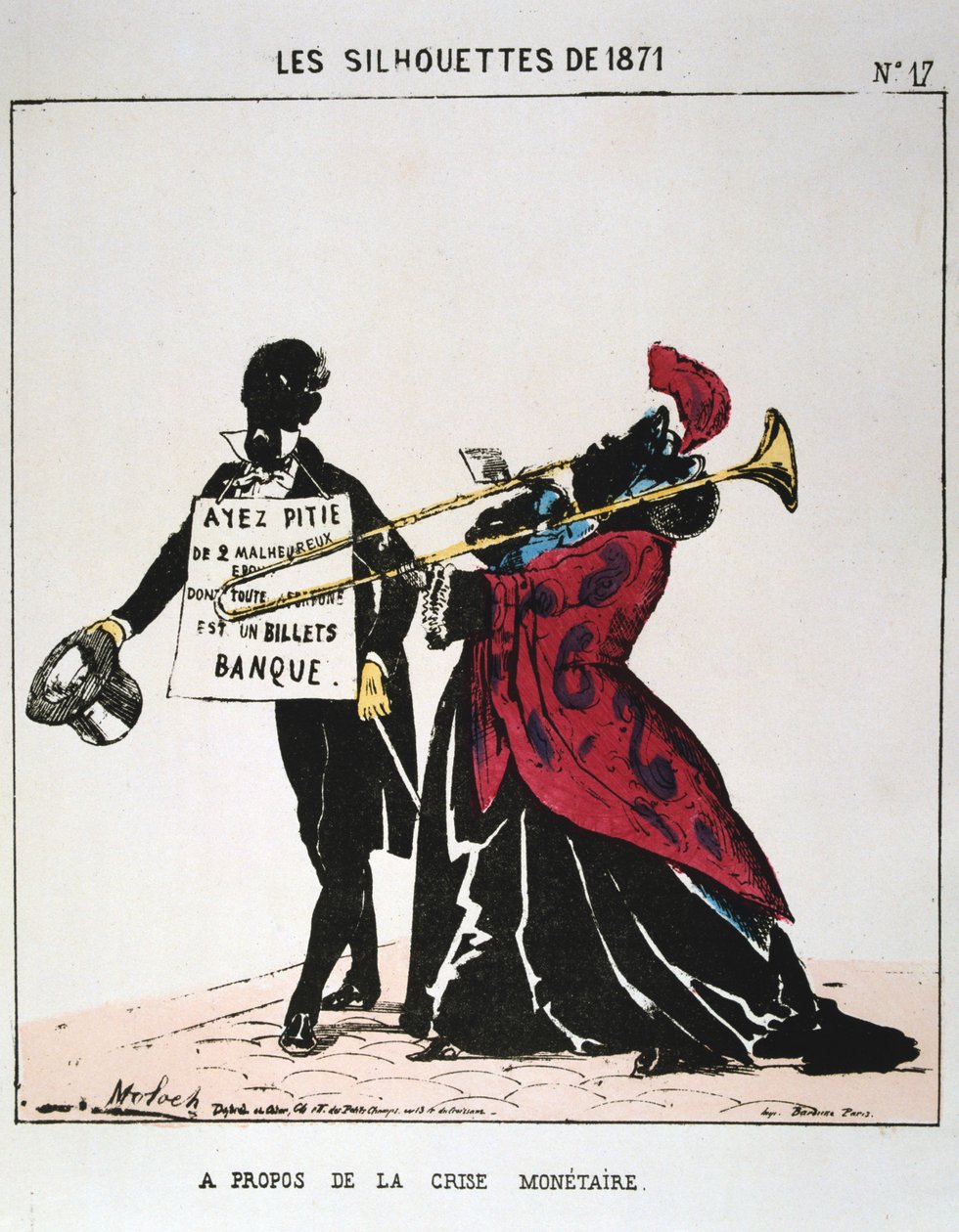 O měnové krizi, 1871 od Moloch