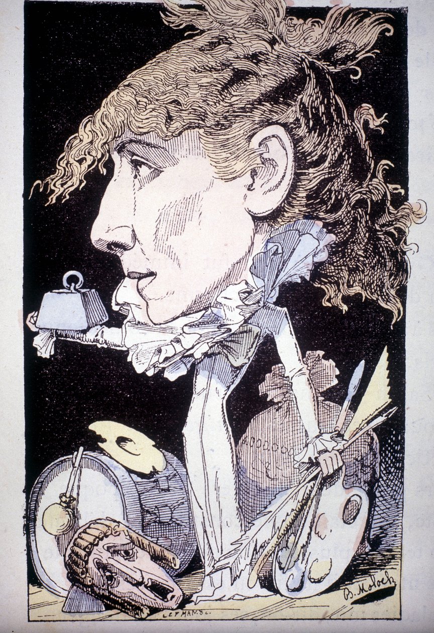 Kreslený film Henriette Rosine Bernard aka Sarah Bernhardt od Moloch