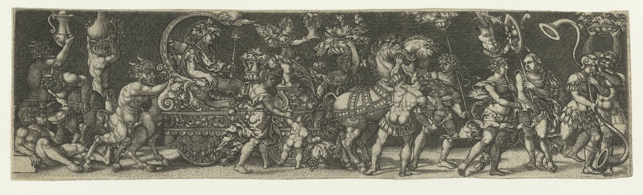 Triomf van Bacchus od Monogrammist AC