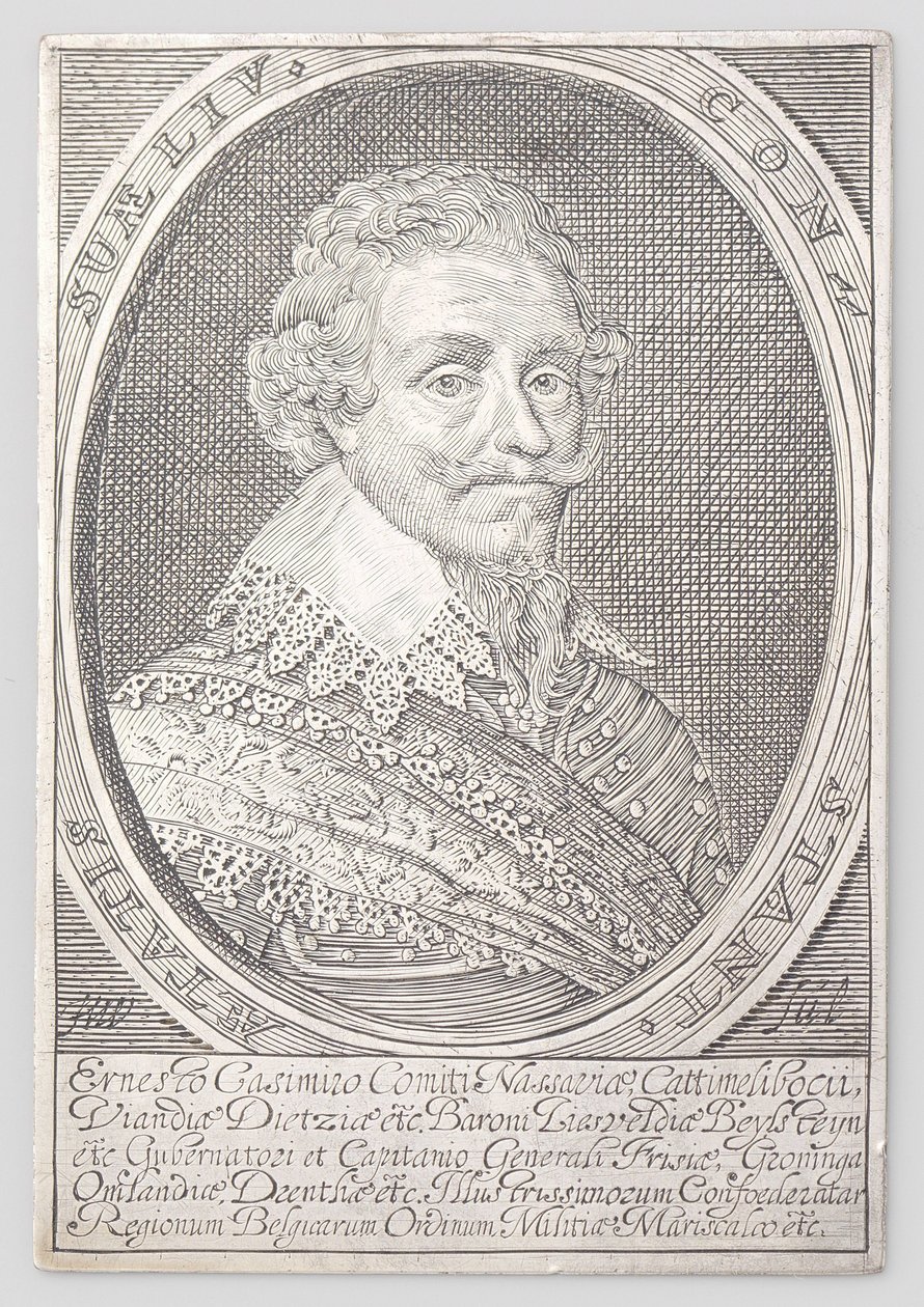 Portrét Ernsta van Nassau od Monogrammist HW