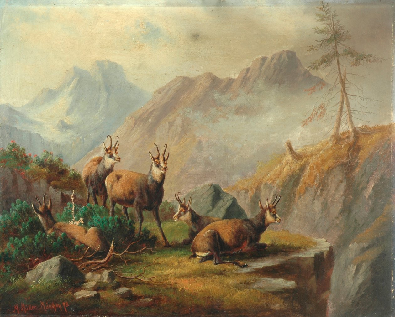 Krajina, 1870 od Moritz Muller