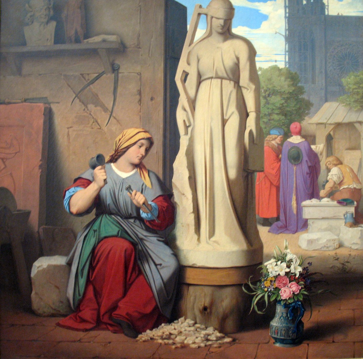 Sabina von Steinbach od Moritz Ludwig von Schwind