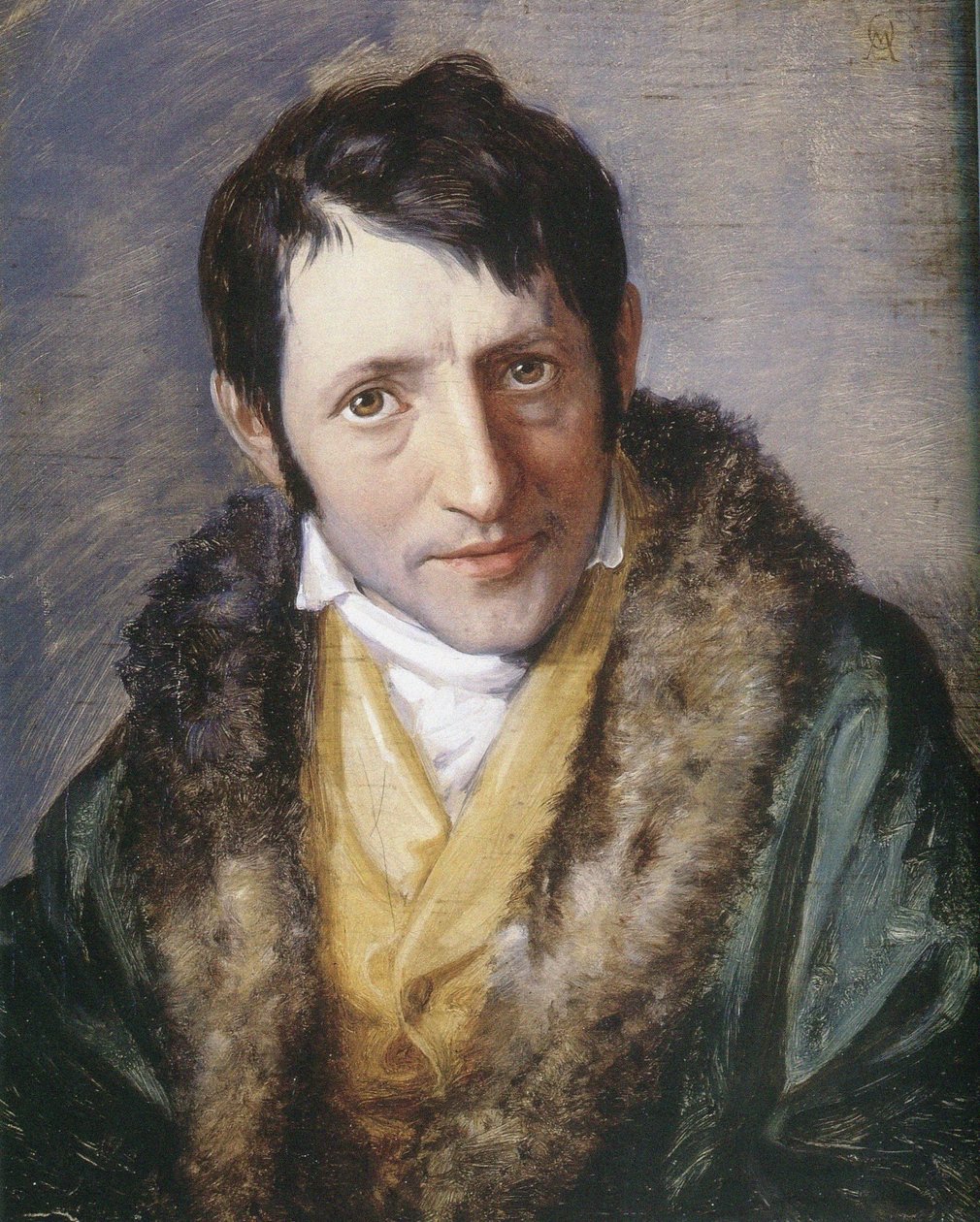 Portrét Carla Ludwiga Börnea 1786-1837, 1833. od Moritz Daniel Oppenheim