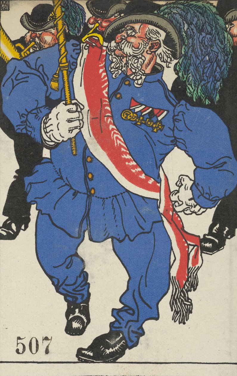 Svěcení barev Fahnenweihe, 1911. od Moritz Jung
