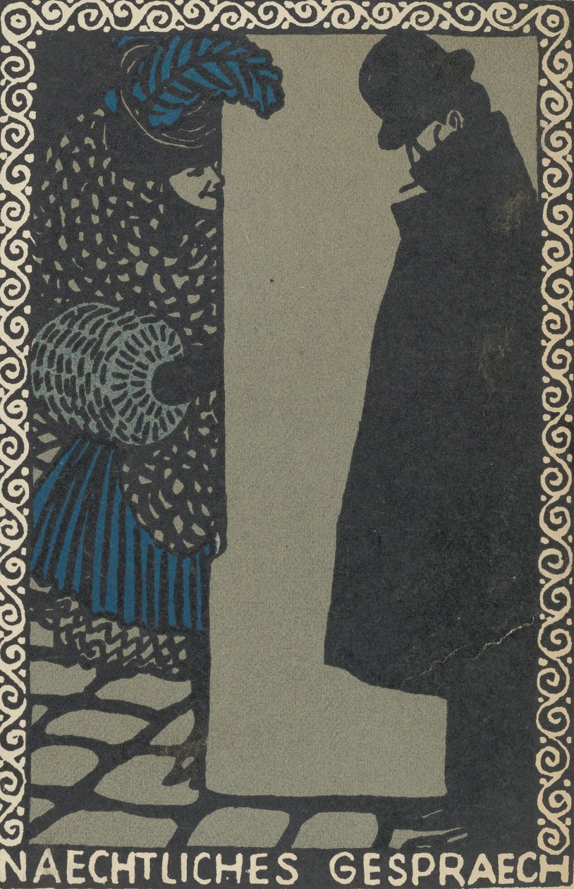 Noční rozhovory Noční rozhovory, 1907. od Moritz Jung